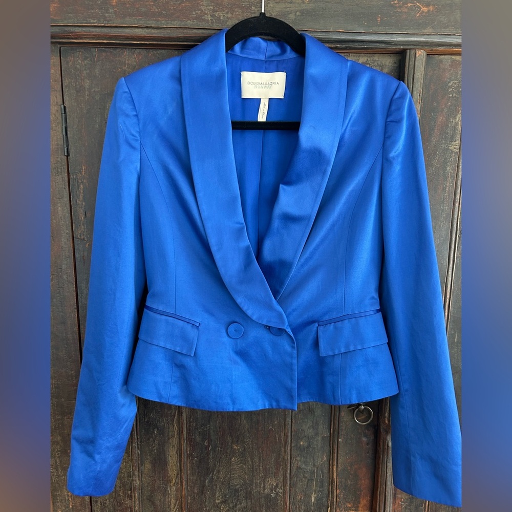 BCBGMaxAzria Vibrant Blue Suit Jacket
